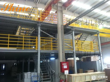 供应天津三层钢结构平台阁楼货架厂家直销