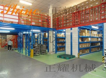 北京钢平台 二层钢平台货架 北京钢结构平台 阁楼式货架