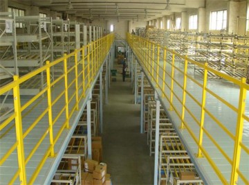 黑龙江二层钢平台 阁楼货架 设计 安装