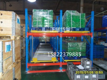广东输送设备 滚筒式货架 重力式货架 汽车输送设备