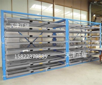 铁板放置架 抽屉式铁板货架多层分类存放铁板