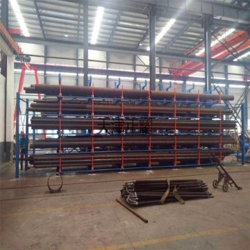 宁夏煤炭行业聚乙烯管材货架 煤炭钢管货架
