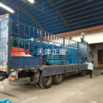 金华型材货架现场发货 安装 装货 伸缩式型材货架